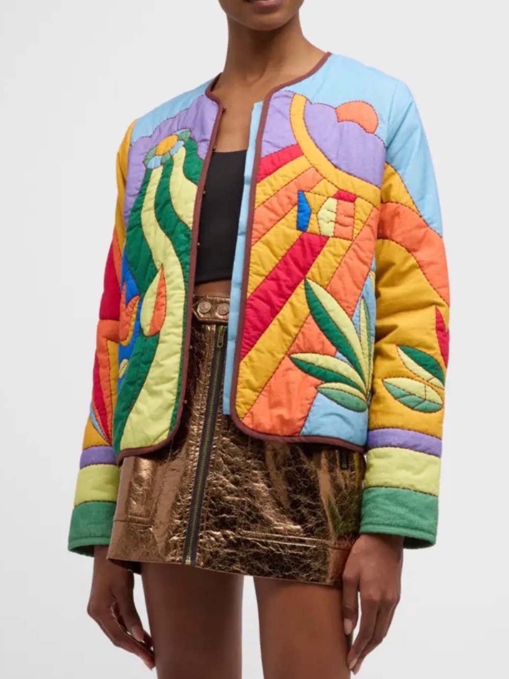 mother Patchwork jacket